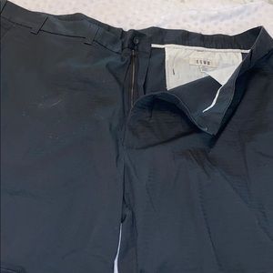 Men’s Black Striped Rown Chino Shorts Size 50